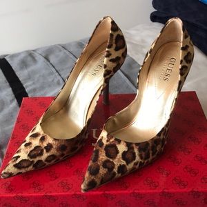 Guess by Marciano leopard print stiletto heels